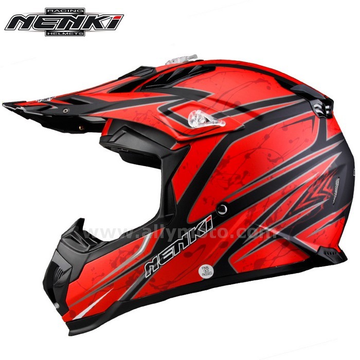 129 Nenki Motocross Off-Road Riding Full Face Helmet Men Women Extreme Sports Atv Dirt Mx Bmx Dh Mtb Racing@3